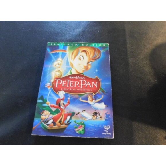 Walt Disney Peter Pan 2 Disc Platinum Edition DVD Movie - Picture 1 of 1